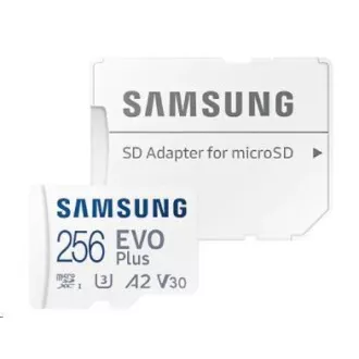 Samsung micro SDXC-Karte 256GB EVO Plus   SD-Adapter