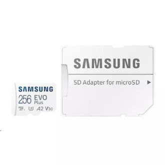 Samsung micro SDXC-Karte 256GB EVO Plus   SD-Adapter