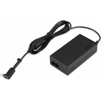 ACER 45W_USB Typ C Adapter, Schwarz - für Geräte mit USB C, EU NETZKABEL (EINZELVERKAUF)