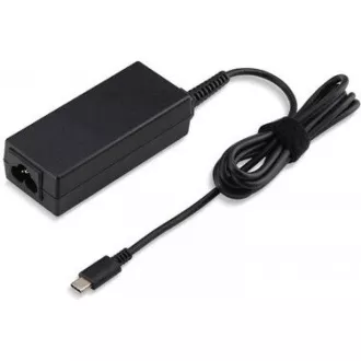 ACER 45W_USB Typ C Adapter, Schwarz - für Geräte mit USB C, EU NETZKABEL (EINZELVERKAUF)