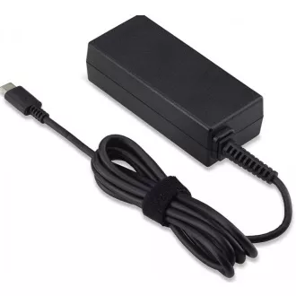 ACER 45W_USB Typ C Adapter, Schwarz - für Geräte mit USB C, EU NETZKABEL (EINZELVERKAUF)