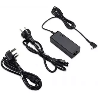 ACER ADAPTER 45W_3mm 19V ADAPTER, Schwarz - EU und UK POWER CORD - für Geräte mit AC Adapter 45W 3mm ACER ADAPTER 45W_3mm 19V ADAPTER, Schwarz - EU und UK POWER CORD - für Geräte mit AC Adapter 45W 3mm