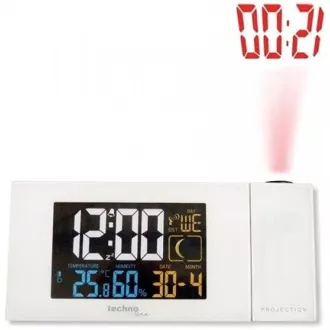 TechnoLine WT 537 - digitaler Wecker mit Projektion und Messung von Innentemperatur und Luftfeuchtigkeit TechnoLine WT 537 - digitaler Wecker mit Projektion und Messung von Innentemperatur und Luftfeuchtigkeit