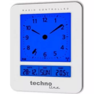 TechnoLine WT 745W - Wecker mit analogem LCD-Display und Thermometer TechnoLine WT 745W - Wecker mit analogem LCD-Display und Thermometer