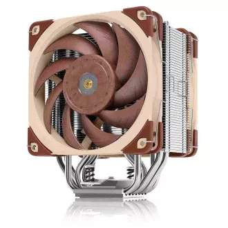 NOCTUA CPU-Kühler NH-U12A, 2x 120mm, LGA1851, AM5, braun/silber NOCTUA CPU-Kühler NH-U12A, 2x 120mm, LGA1851, AM5, braun/silber