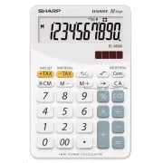SHARP Taschenrechner - EL-M332BWH - weiß