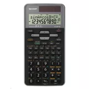 SHARP Taschenrechner - EL531TGGY - grau - Box - Solar   Batterie