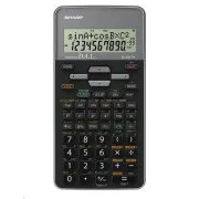 SHARP Taschenrechner – EL531THBGY – grau – Blisterverpackung