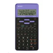 SHARP Taschenrechner – EL531THBVL – violett – Blisterverpackung