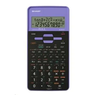 SHARP Taschenrechner – EL531THBVL – violett – Blisterverpackung