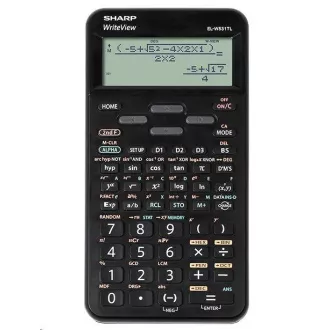SHARP Taschenrechner - ELW531TLBBK - Blister - schwarz SHARP Taschenrechner - ELW531TLBBK - Blister - schwarz