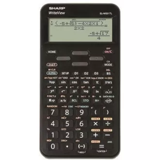 SHARP Taschenrechner - ELW531TLBBK - Blister - schwarz SHARP Taschenrechner - ELW531TLBBK - Blister - schwarz