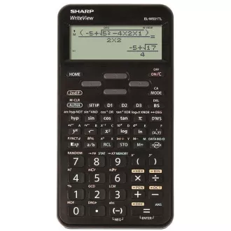 SHARP Taschenrechner - ELW531TLBBK - Blister - schwarz SHARP Taschenrechner - ELW531TLBBK - Blister - schwarz
