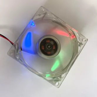 EUROCASE Lüfter 80mm, 12V/0, 14A, beleuchtet RGB (Molex) EUROCASE Lüfter 80mm, 12V/0, 14A, beleuchtet RGB (Molex)