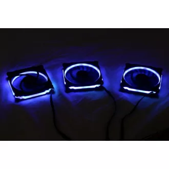 EUROCASE RGB-Lüfter 120mm (Ring-Typ), Satz 6 Stück Controller EUROCASE RGB-Lüfter 120mm (Ring-Typ), Satz 6 Stück Controller