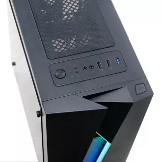 AEROCOOL Gehäuse Bolt Mini, Micro Tower, 1x USB 3.0, 2x USB 2.0, 2x Audio, ohne Netzteil AEROCOOL Gehäuse Bolt Mini, Micro Tower, 1x USB 3.0, 2x USB 2.0, 2x Audio, ohne Netzteil