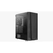 AEROCOOL Prism Gehäuse, Mid-Tower, 2x USB 3.0, 1x USB 2.0, 2x Audio, ohne Netzteil
