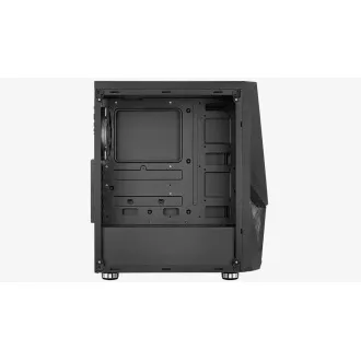 AEROCOOL Gehäuse Zauron Saturn FRGB ML G, Mid-Tower, 2x USB 3.0, 2x Audio, 1x 120mm FRGB Lüfter, ohne Netzteil