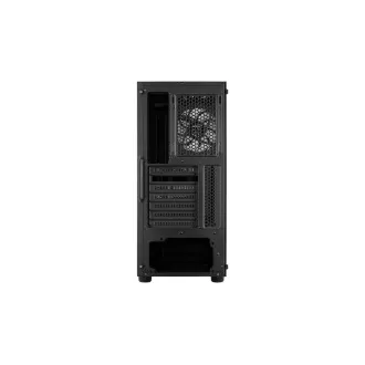 AEROCOOL Gehäuse Menace Saturn FRGB ML G, Mid-Tower, 2x USB 3.0, 2x Audio, 1x 120mm FRGB Lüfter, ohne Netzteil