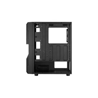 AEROCOOL Gehäuse Menace Saturn FRGB ML G, Mid-Tower, 2x USB 3.0, 2x Audio, 1x 120mm FRGB Lüfter, ohne Netzteil