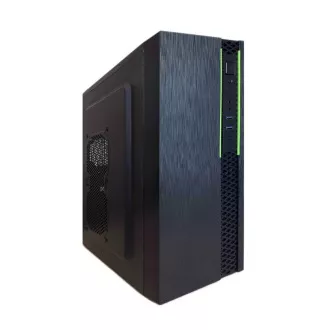 EUROCASE Gehäuse ML N6-550B, Midi Tower, 1xUSB-C, 2xUSB 3.0, 2x Audio, ohne Netzteil EUROCASE Gehäuse ML N6-550B, Midi Tower, 1xUSB-C, 2xUSB 3.0, 2x Audio, ohne Netzteil