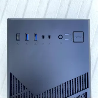 EUROCASE Gehäuse ML N6-560B, Midi Tower, 1xUSB-C, 2xUSB 3.0, 2x Audio, ohne Netzteil EUROCASE Gehäuse ML N6-560B, Midi Tower, 1xUSB-C, 2xUSB 3.0, 2x Audio, ohne Netzteil