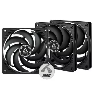 ARCTIC Lüfter P12 Slim PWM PST 3er-Pack, 120mm, 4pin, PWM, schwarz ARCTIC Lüfter P12 Slim PWM PST 3er-Pack, 120mm, 4pin, PWM, schwarz