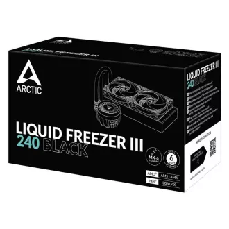ARCTIC Wasserkühlung Liquid Freezer III 240, 2x120mm, AM5, LGA1851, schwarz ARCTIC Wasserkühlung Liquid Freezer III 240, 2x120mm, AM5, LGA1851, schwarz