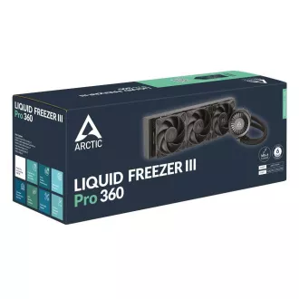 ARCTIC Liquid Freezer III 360 Pro Wasserkühlung, 3x120mm, AM5, LGA1851, schwarz