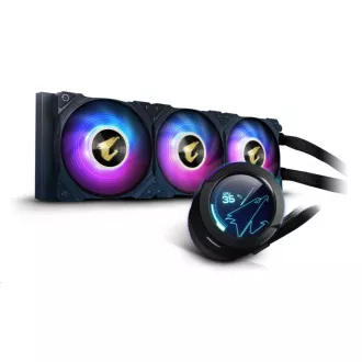GIGABYTE AORUS WATERFORCE X 360 Wasserkühlung, 120mm ARGB, LCD-Display GIGABYTE AORUS WATERFORCE X 360 Wasserkühlung, 120mm ARGB, LCD-Display