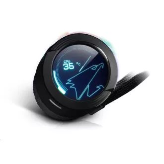 GIGABYTE AORUS WATERFORCE X 360 Wasserkühlung, 120mm ARGB, LCD-Display GIGABYTE AORUS WATERFORCE X 360 Wasserkühlung, 120mm ARGB, LCD-Display