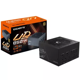 GIGABYTE Netzteil UD850GM PG5, 850W, 80  Gold, 120mm Lüfter, schwarz