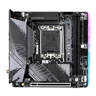 GIGABYTE MB Sc LGA1700 B760I AORUS PRO, Intel B760, 2xDDR5, 1xDP, 1xHDMI, mini-ITX GIGABYTE MB Sc LGA1700 B760I AORUS PRO, Intel B760, 2xDDR5, 1xDP, 1xHDMI, mini-ITX