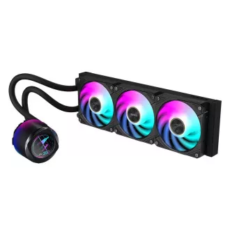 GIGABYTE Wasserkühlung AORUS WATERFORCE X II 360, 2x120mm ARGB, LCD-Display, LGA1851, AM5
