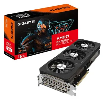 GIGABYTE VGA AMD Radeon RX 7600 XT GAMING OC 16G, RX 7600 XT, 16GB GDDR6, 2xDP, 2xHDMI - Gebraucht GIGABYTE VGA AMD Radeon RX 7600 XT GAMING OC 16G, RX 7600 XT, 16GB GDDR6, 2xDP, 2xHDMI - Gebraucht