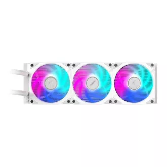 GIGABYTE Wasserkühlung AORUS WATERFORCE II 360I, 3x120mm, ARGB, LGA1851, AM5, Weiß