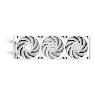 GIGABYTE Wasserkühlung AORUS WATERFORCE X II 360I, 3x 120mm, ARGB, LCD Display, LGA1851, AM5, Weiß GIGABYTE Wasserkühlung AORUS WATERFORCE X II 360I, 3x 120mm, ARGB, LCD Display, LGA1851, AM5, Weiß
