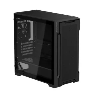 GIGABYTE Gehäuse GB-C102G, Mid Tower, 2x USB3.0, Transparentes Seitenteil, 2x 120mm Lüfter, schwarz GIGABYTE Gehäuse GB-C102G, Mid Tower, 2x USB3.0, Transparentes Seitenteil, 2x 120mm Lüfter, schwarz