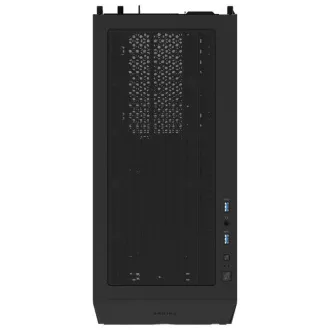 GIGABYTE Gehäuse GB-C102G, Mid Tower, 2x USB3.0, Transparentes Seitenteil, 2x 120mm Lüfter, schwarz GIGABYTE Gehäuse GB-C102G, Mid Tower, 2x USB3.0, Transparentes Seitenteil, 2x 120mm Lüfter, schwarz