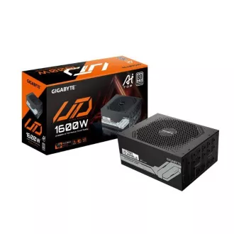 GIGABYTE Netzteil UD1600PM PG5 AI TOP, 1600W, 80  Platinum, 140mm Lüfter