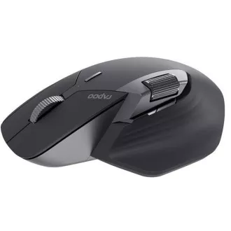 RAPOO Maus MT760L Multimodus, drahtlos, optisch, grau-schwarz RAPOO Maus MT760L Multimodus, drahtlos, optisch, grau-schwarz