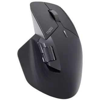 RAPOO Maus MT760L Multimodus, drahtlos, optisch, grau-schwarz RAPOO Maus MT760L Multimodus, drahtlos, optisch, grau-schwarz