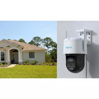 REOLINK Sicherheitskamera Trackmix W760, 8MP Ultra HD, Doppelobjektiv