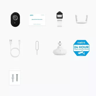 REOLINK Sicherheitskamera Argus B330, Argus 3 Pro, 2,4 GHz, USB-C, weiß