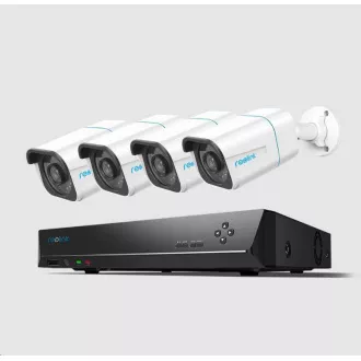 REOLINK Sicherheitskamera-Set NVS8-8MB4, RLK8-800B4, 4x Kamera, 8MP, 2TB REOLINK Sicherheitskamera-Set NVS8-8MB4, RLK8-800B4, 4x Kamera, 8MP, 2TB