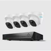 REOLINK Sicherheitskamera-Set NVS8-8MD4, RLK8-800D4, 4x Kamera, 2TB