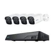 REOLINK-Überwachungskamera-Set NVS8-5MB4, RLK8-410B4, 8 Kameras, 2 TB