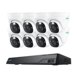 REOLINK-Überwachungskamera-Set NVS16-8MD8, RLK16-800D8, 8 Kameras, 4 TB REOLINK-Überwachungskamera-Set NVS16-8MD8, RLK16-800D8, 8 Kameras, 4 TB