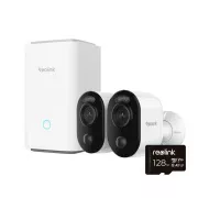 REOLINK Home Hub, 2x Argus Serie B310   128GB microSD Karte
