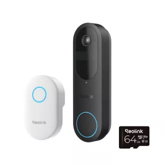 REOLINK Sicherheits-Video-Türklingel D340B Gong 64GB microSD REOLINK Sicherheits-Video-Türklingel D340B Gong 64GB microSD